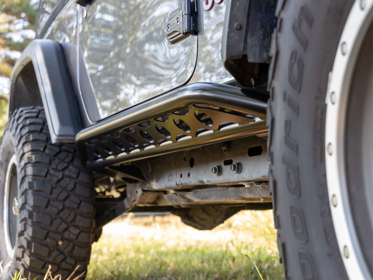 Rusty's Rocker Armor with Kicker Tube - 2018 -2023 JL Wrangler 2-Door