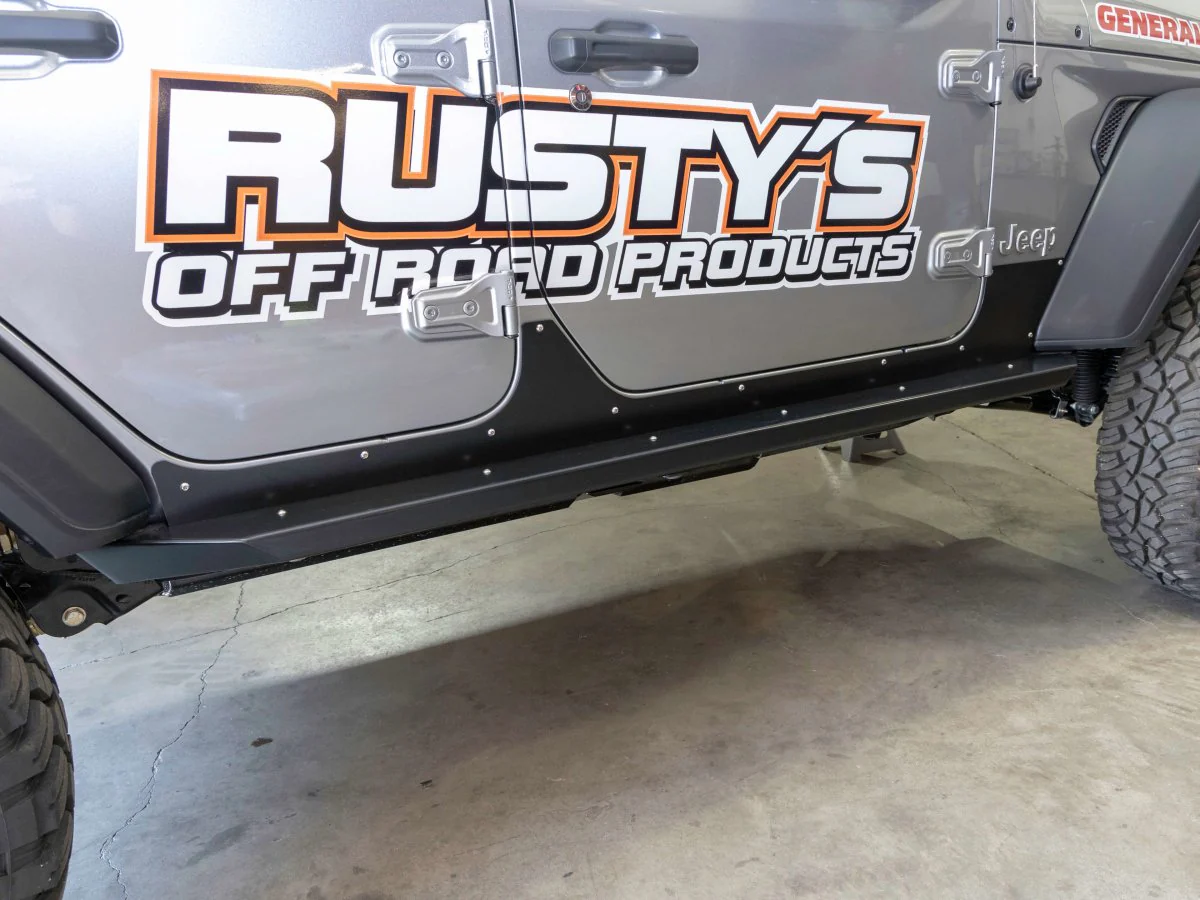 Rusty's Sheetmetal Rocker Armor - 2018 and Later JL Wrangler 4-Door - Image 2