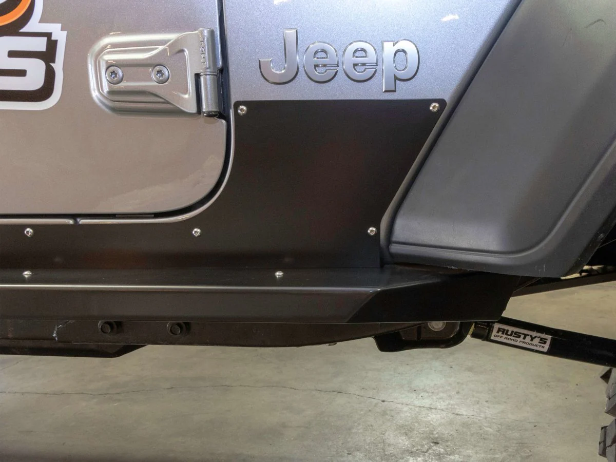 Rusty's Sheetmetal Rocker Armor - 2018 and Later JL Wrangler 4-Door - Image 4