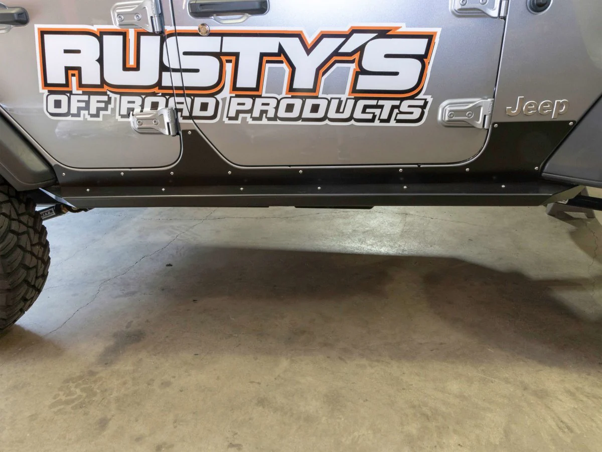 Rusty's Sheetmetal Rocker Armor - 2018 and Later JL Wrangler 4-Door - Image 5