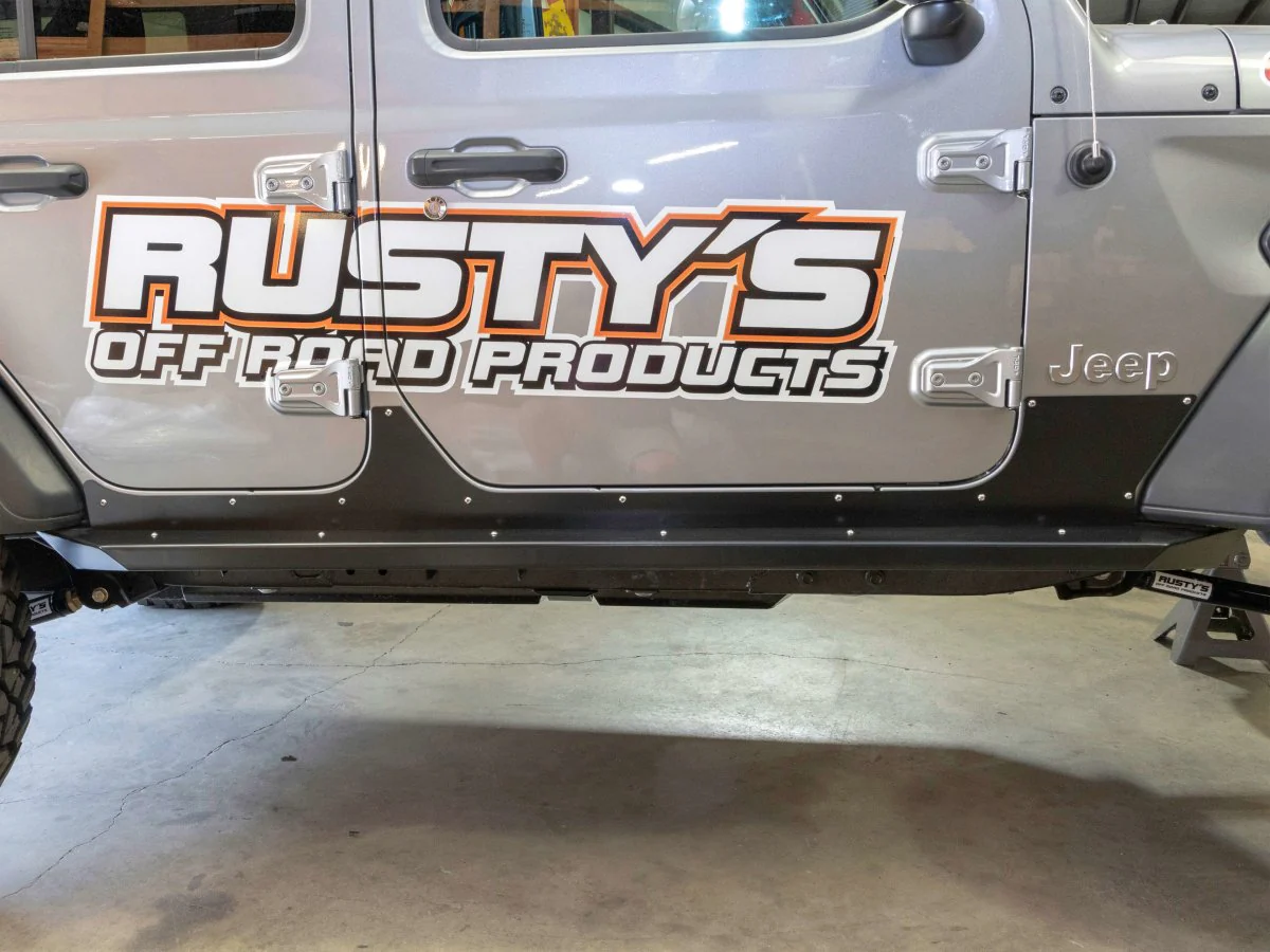 Rusty's Sheetmetal Rocker Armor - 2018 and Later JL Wrangler 4-Door - Image 6