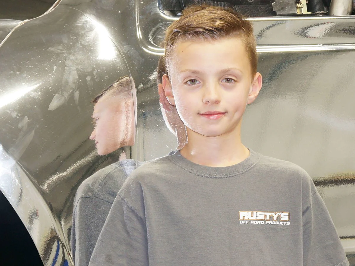 Rusty's Short Sleeve Dark Gray "IS YOUR JEEP READY? Shirt - Image 3