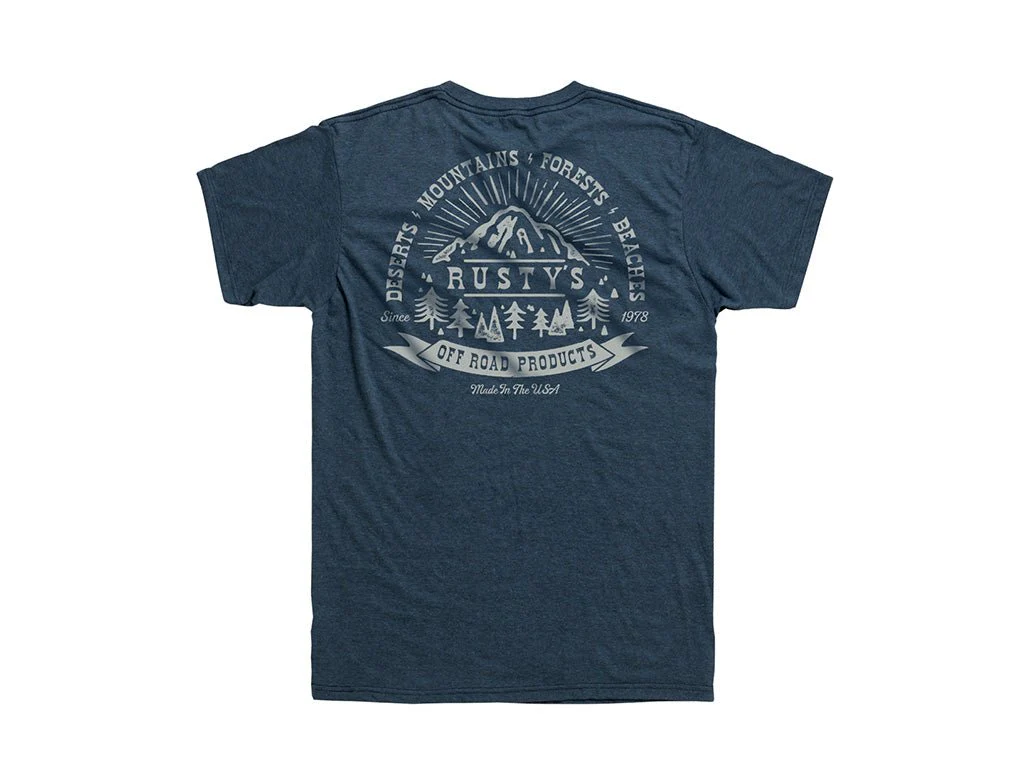 Rusty's Short Sleeve Mountain T-Shirt - Image 3