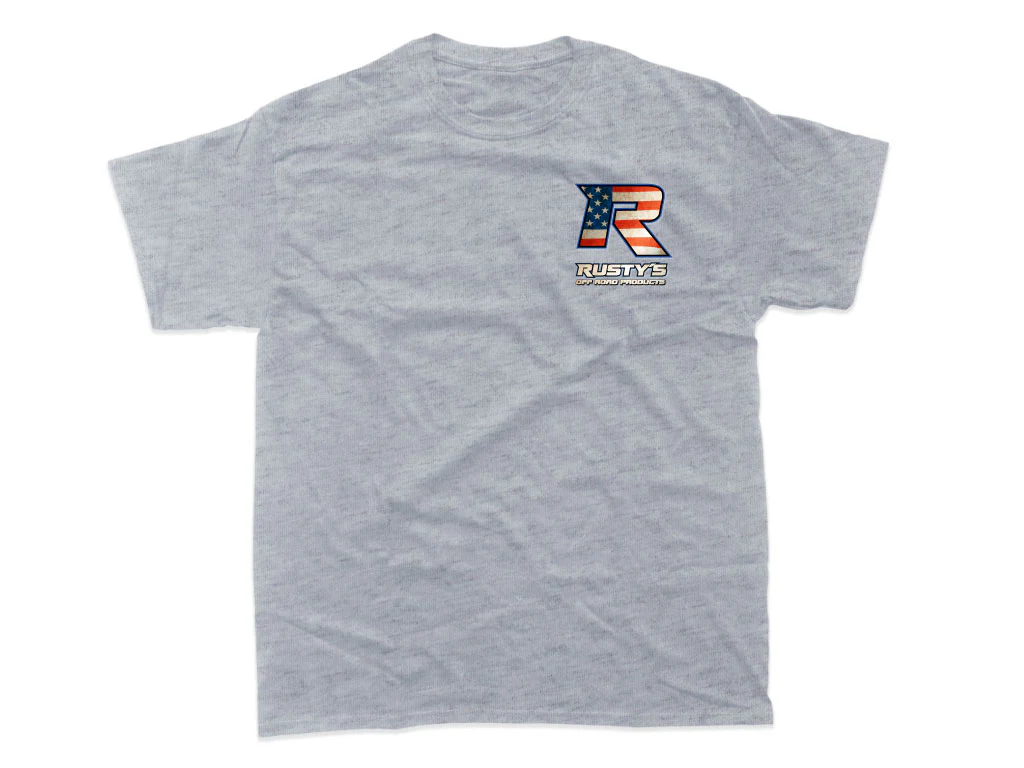 Rusty's Short Sleeve USA R T-Shirt - Image 2