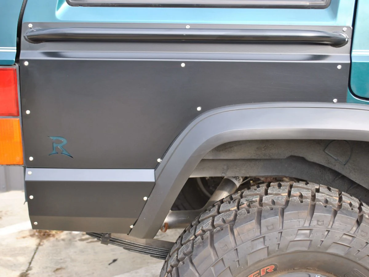 Rusty's Side Guards - XJ Rear Upper Quarter Panel Guards - Image 2