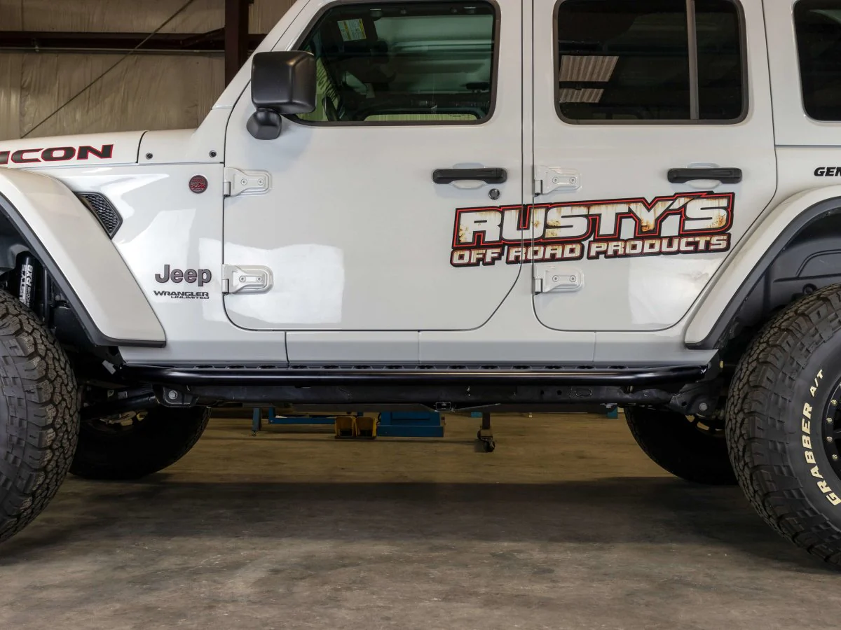 Rusty's SideStep Rocker Armor - 2018-2024 Jeep JL Wrangler 4-Door