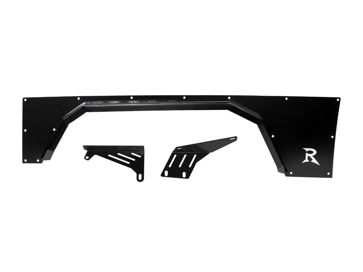 Rusty's XJ Front Steel Fender Flares - XJ (Pair) - Powdercoated