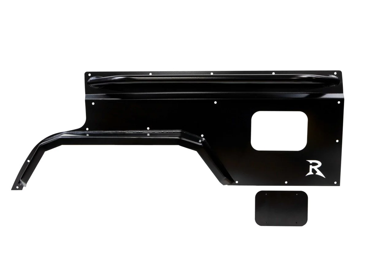 Rusty's XJ Rear Steel Fender Flares - XJ 4-Door (Pair) - Powdercoated