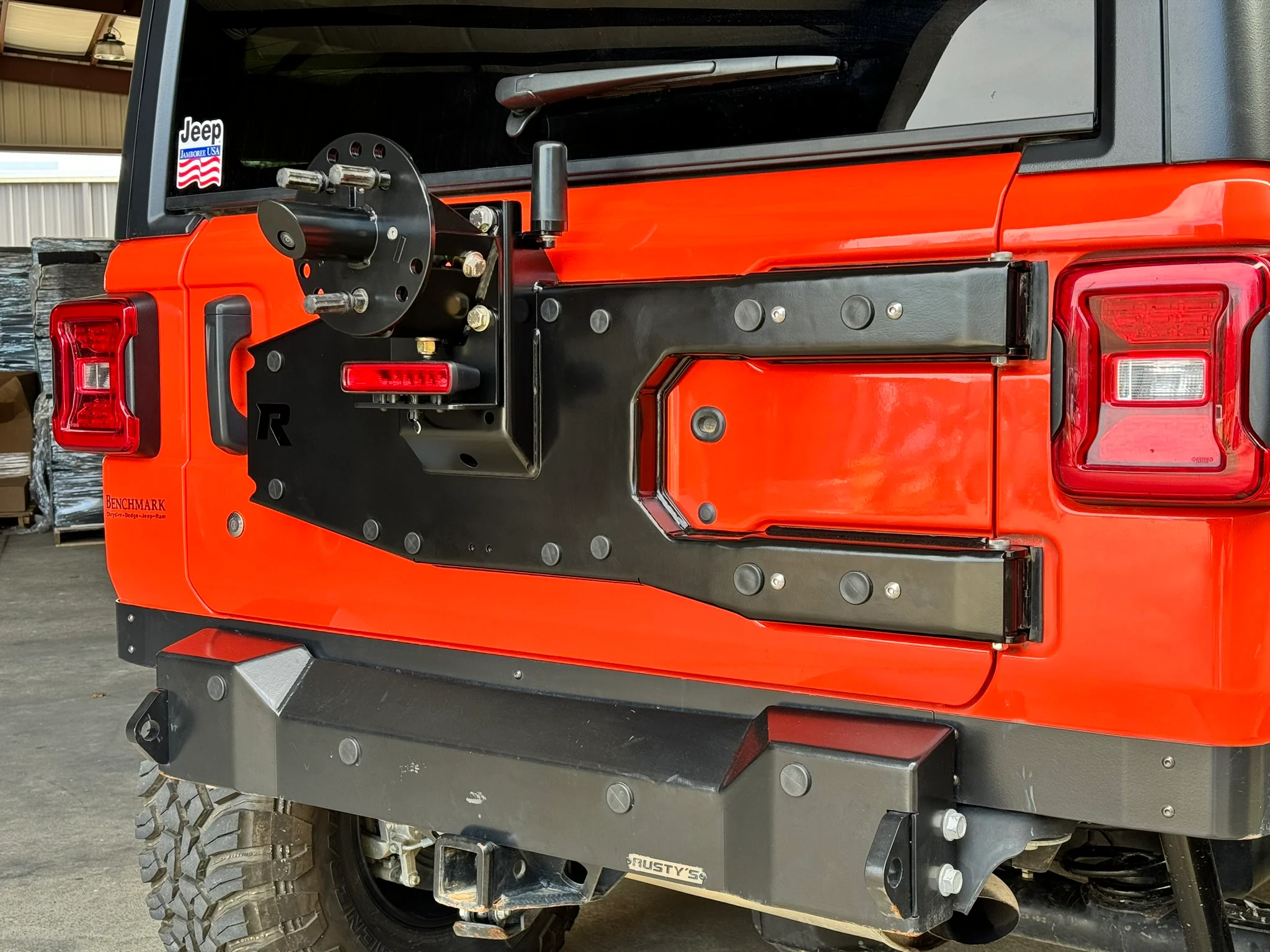 Rusty's Tire Carrier - 2018 and Later JL Wrangler - Image 11
