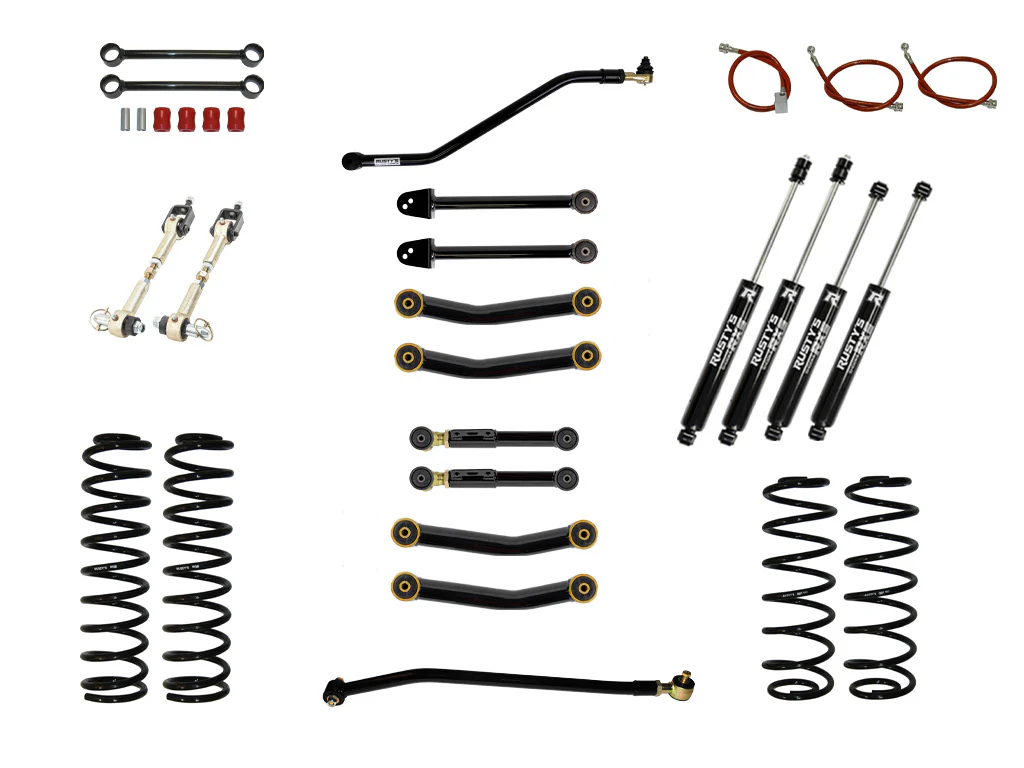 Rusty's TJ / LJ Wrangler 2" Advanced Kit - Image 4