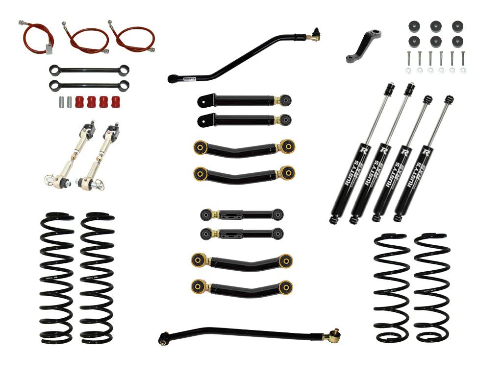 Rusty's TJ/LJ Wrangler 3" Advanced Kit - Image 6