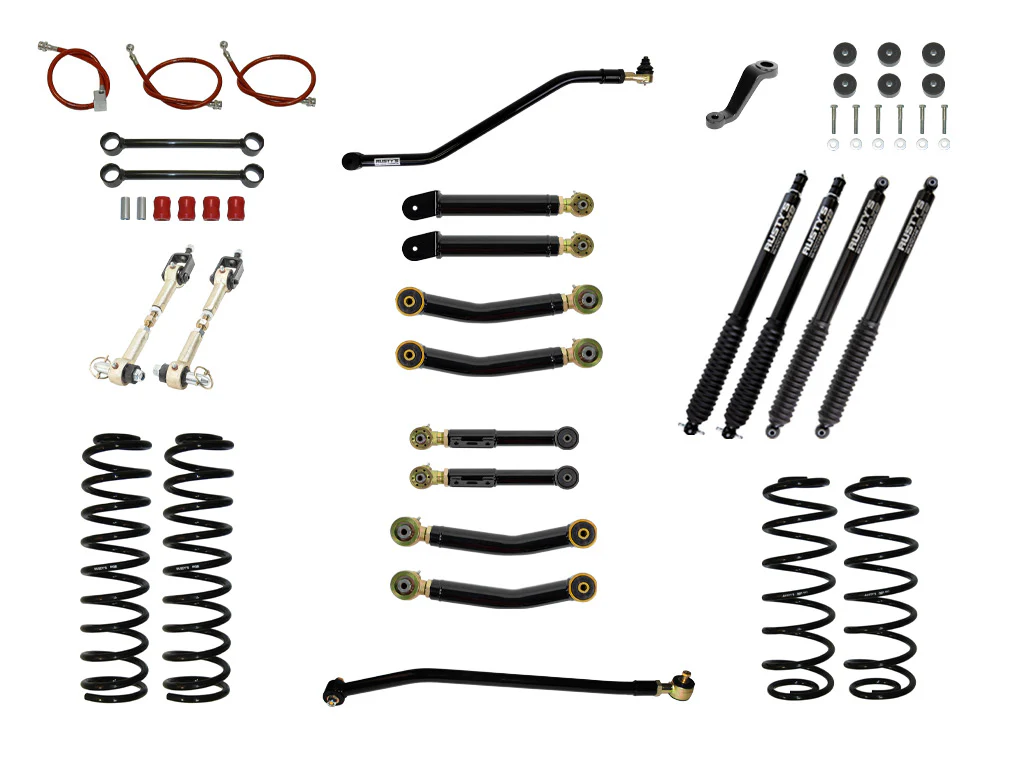 Rusty's TJ / LJ Wrangler 4.5" Advanced Kit - Image 8