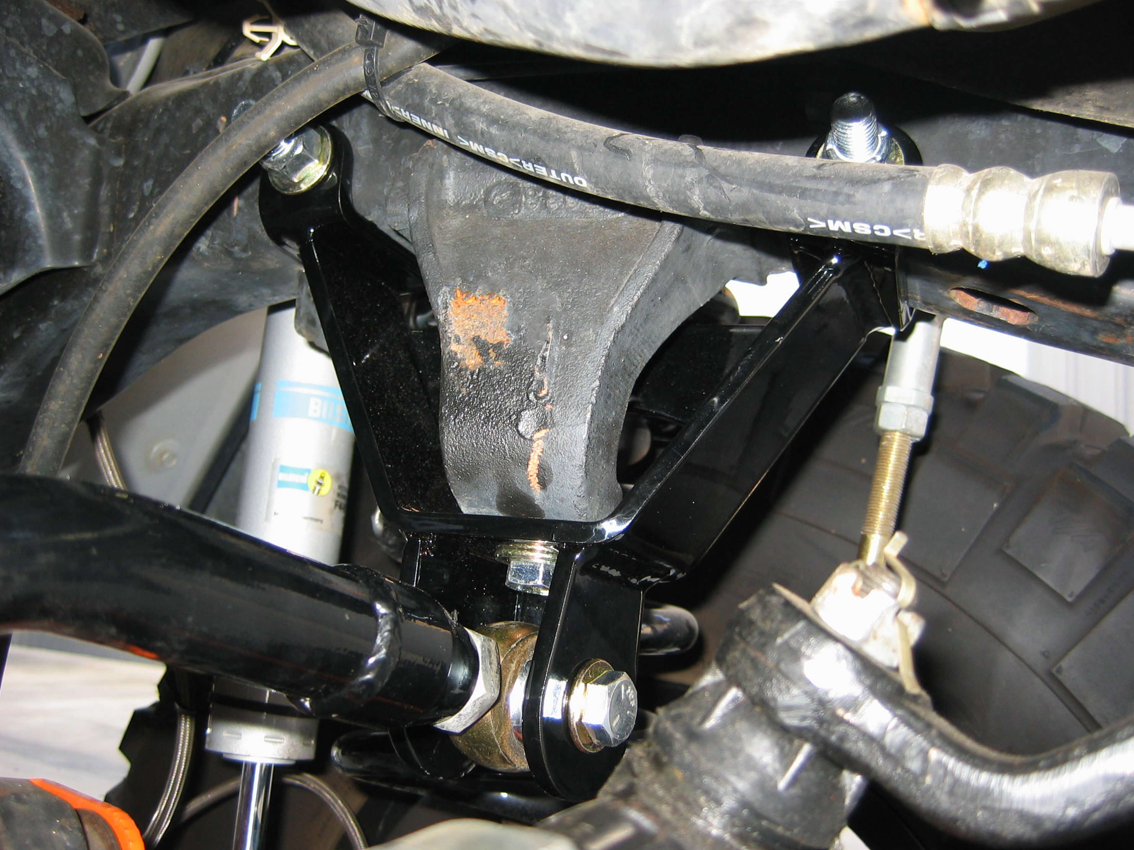 Rusty's Adjustable HD Front Track Bar and Frame Mount (TJ) - Image 2