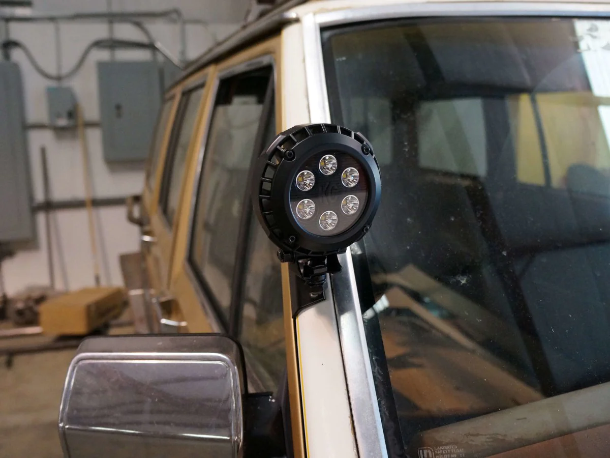 Rusty's Windshield Pillar Light Mounts - XJ Cherokee - Image 4