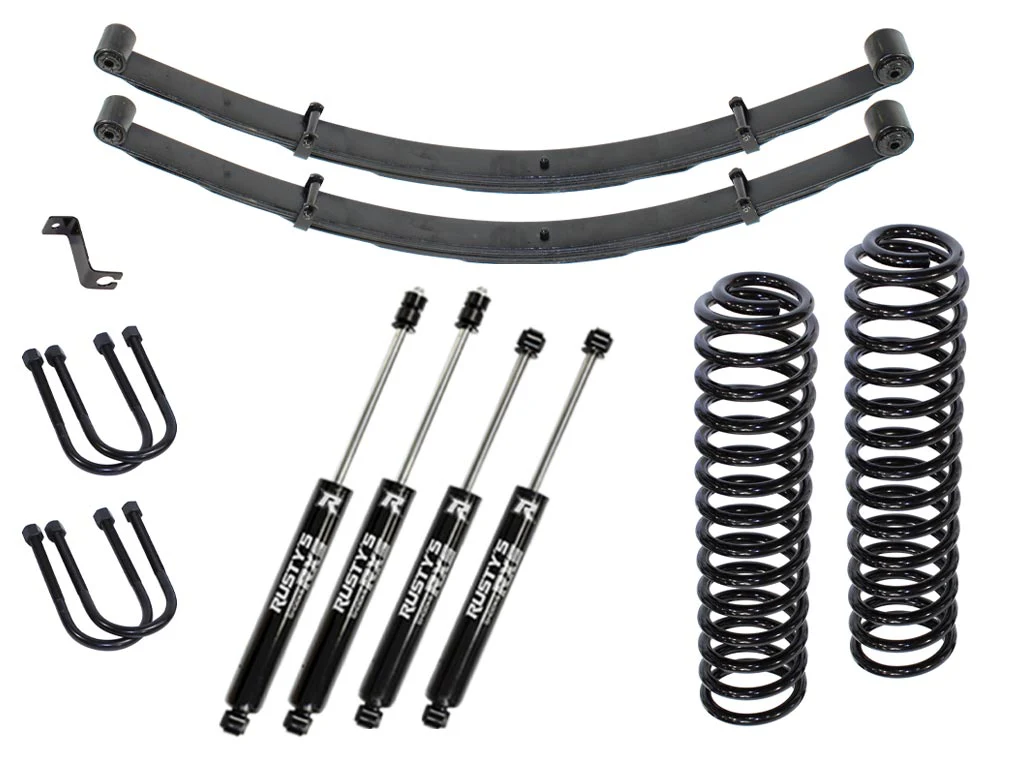 Rusty's XJ Cherokee 3"/3.5 Spring Pack Lift Kit - Image 2