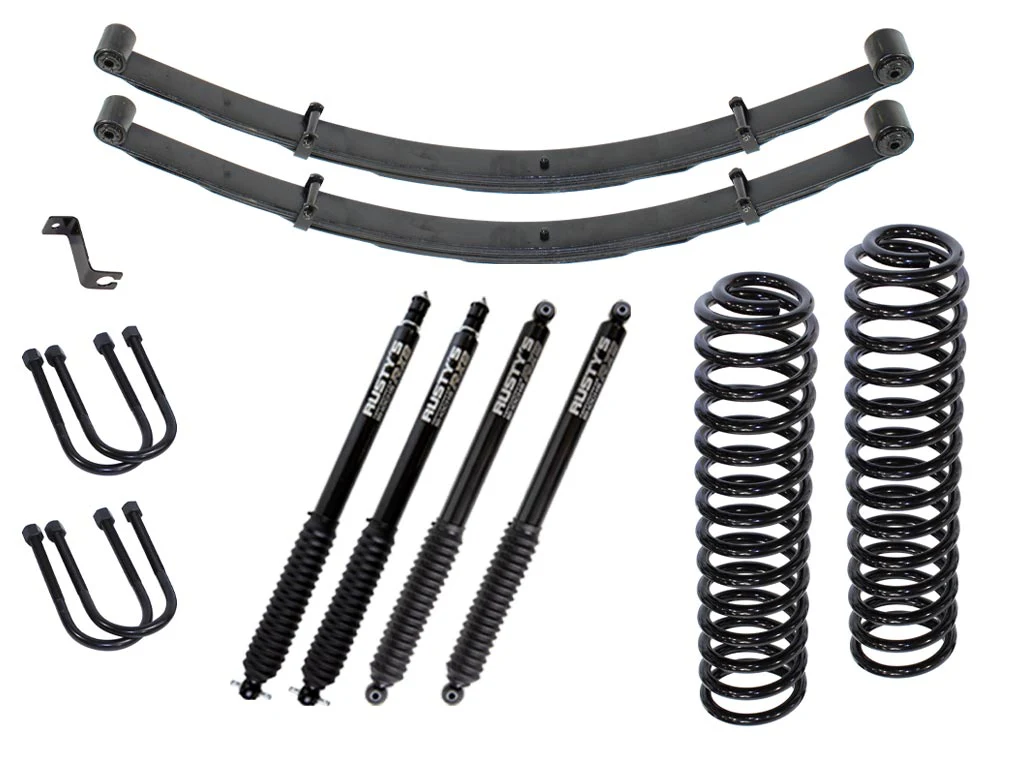 Rusty's XJ Cherokee 3"/3.5 Spring Pack Lift Kit - Image 3