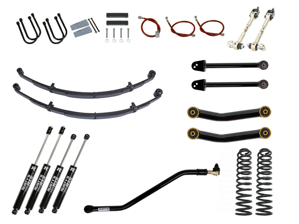 Rusty's XJ Cherokee 4.5" Advanced Kit - Image 4