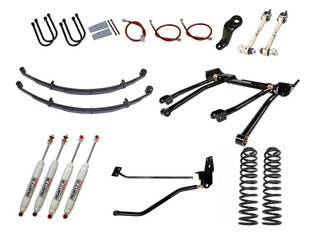 Rusty's XJ Cherokee 6.5" Long Travel Kit - Image 2