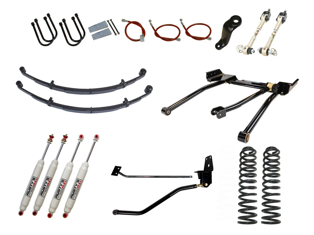 Rusty's XJ Cherokee 6.5" Long Travel Kit - Image 3