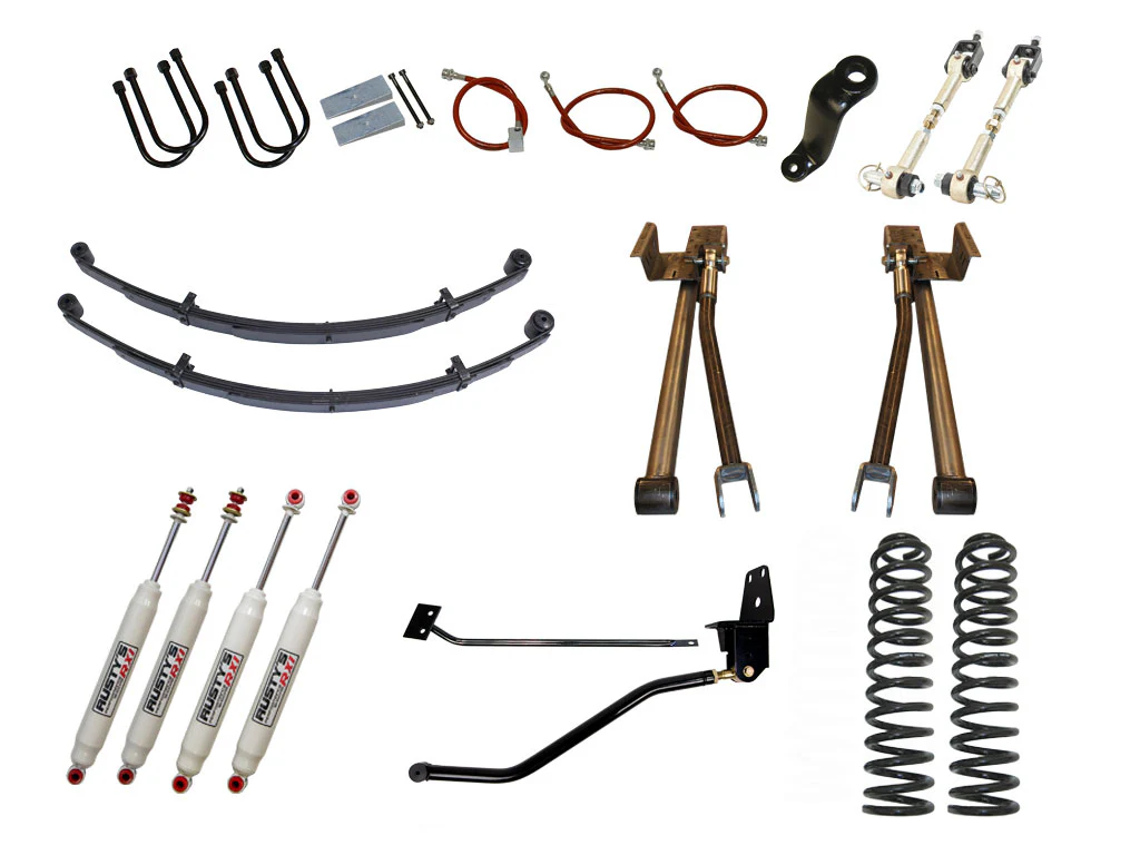 Rusty's XJ Cherokee 6.5" Long Travel Kit - Image 4
