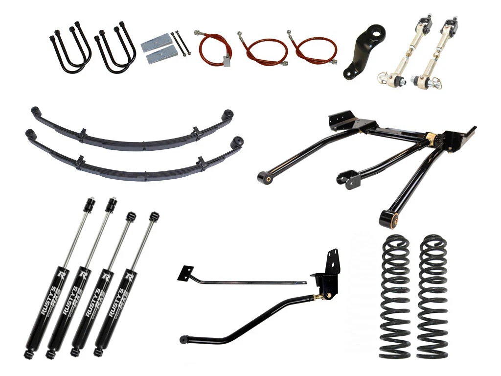 Rusty's XJ Cherokee 6.5" Long Travel Kit - Image 6
