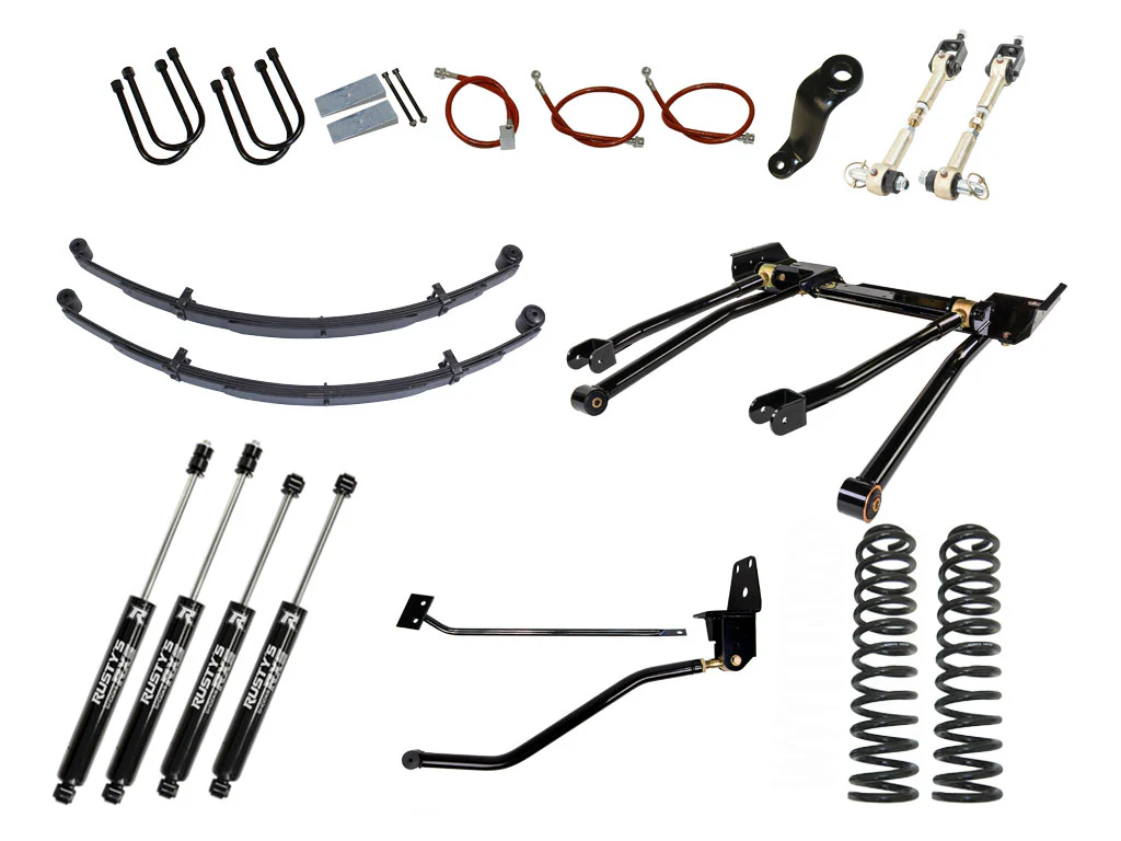 Rusty's XJ Cherokee 6.5" Long Travel Kit - Image 7