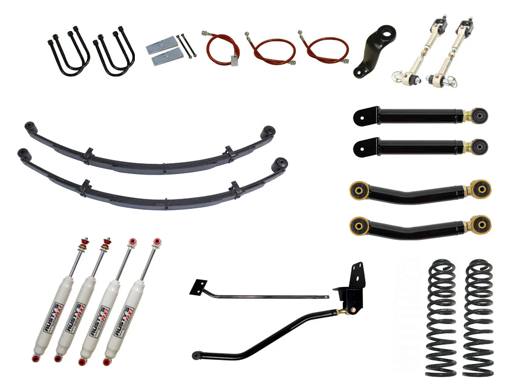 Rusty's XJ Cherokee 6.5" Spring Pack Kit - Image 2