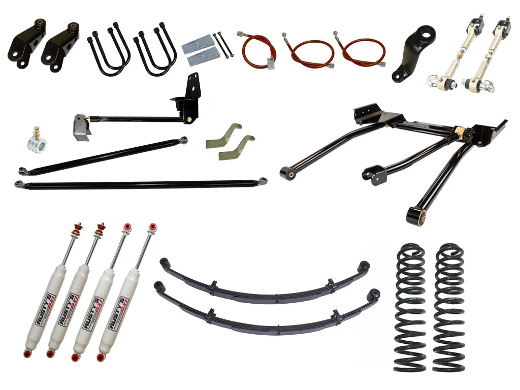 Rusty's XJ Cherokee 8" Long Travel Kit with Over-The-Knuckle Steering Conversion - Image 17