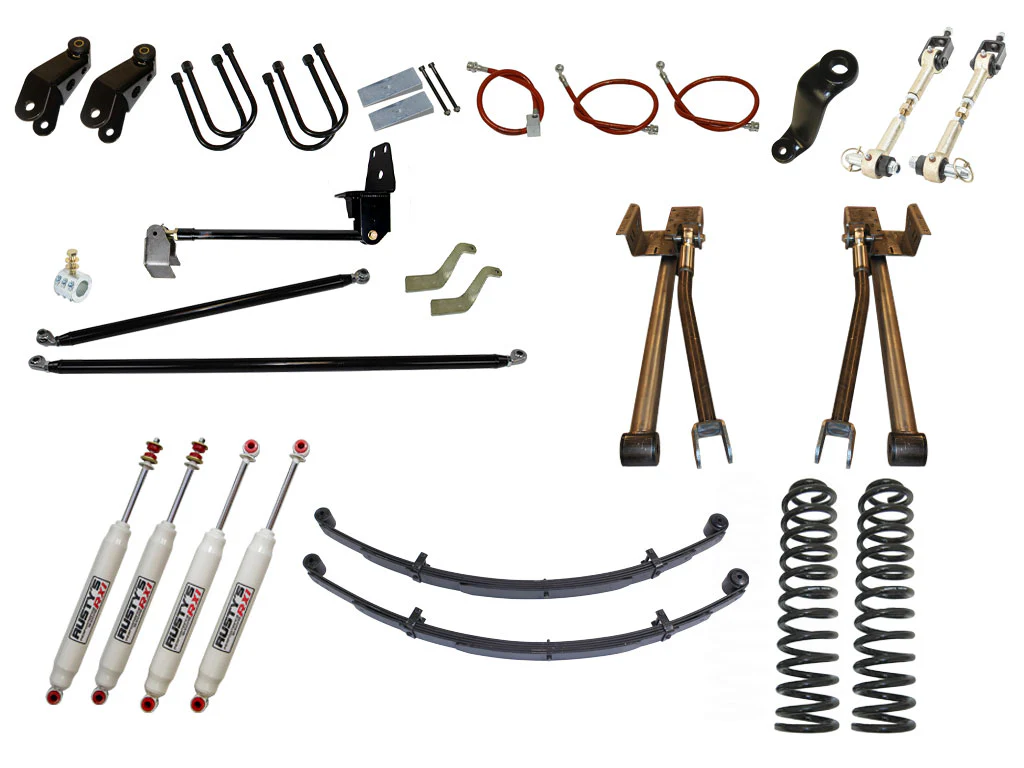Rusty's XJ Cherokee 8" Long Travel Kit with Over-The-Knuckle Steering Conversion - Image 20