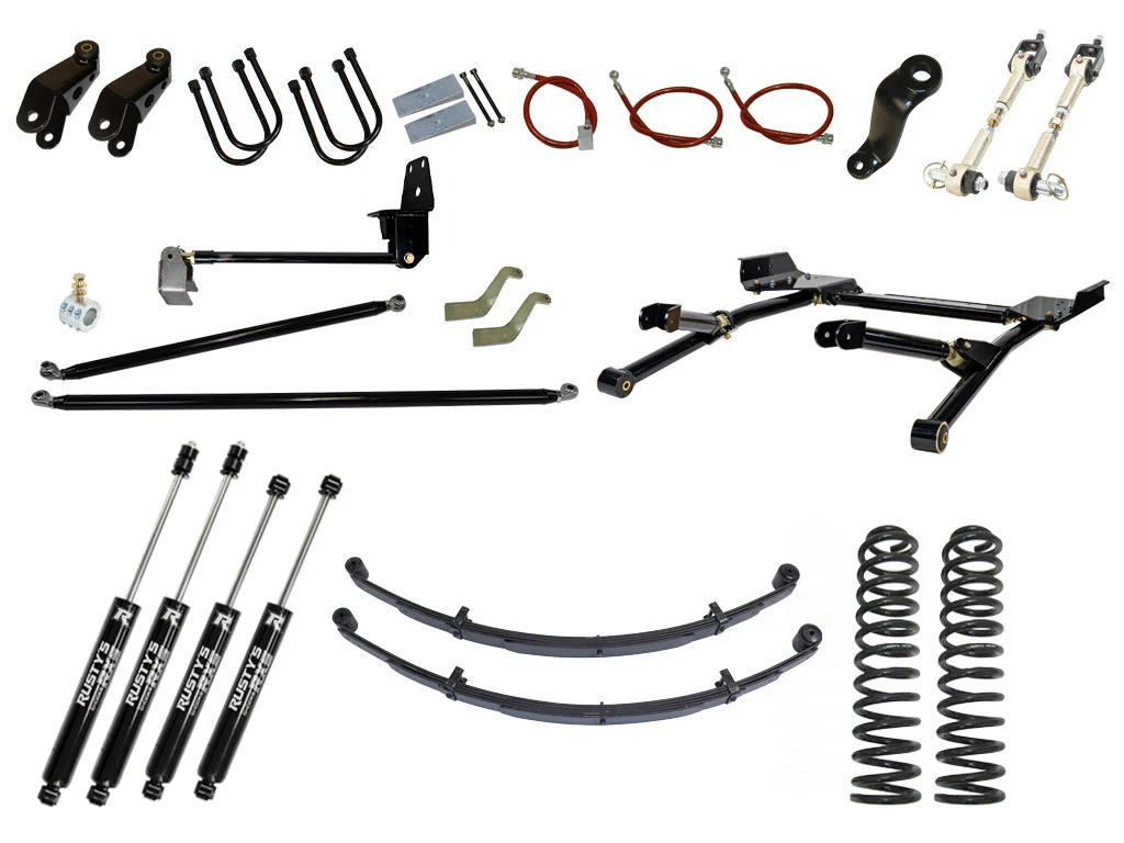 Rusty's XJ Cherokee 8" Long Travel Kit with Over-The-Knuckle Steering Conversion - Image 29