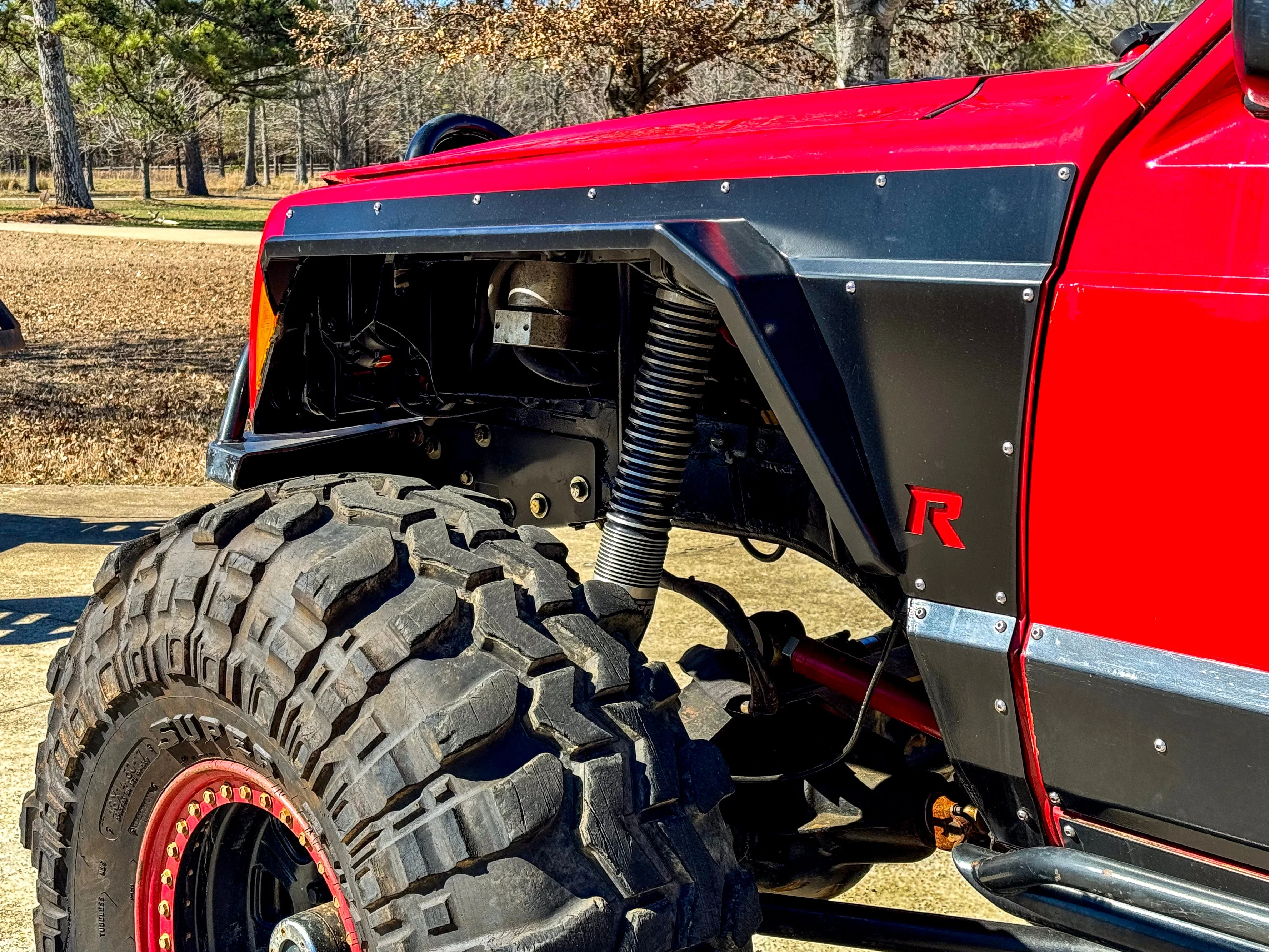 Rusty's XJ Front Crawler High Clearance Steel Fender Flares- XJ - Image 2