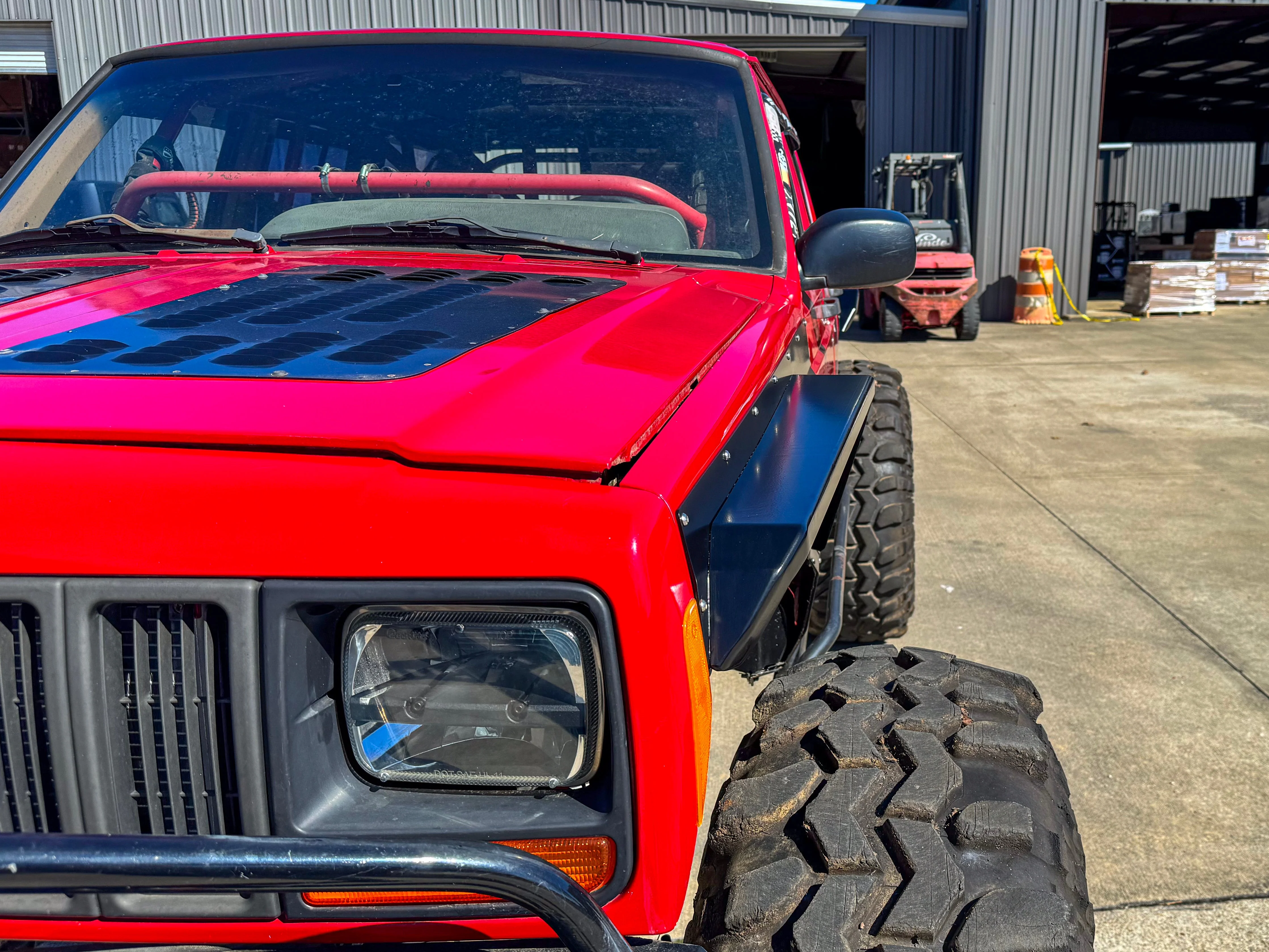 Rusty's XJ Front Crawler High Clearance Steel Fender Flares- XJ - Image 3
