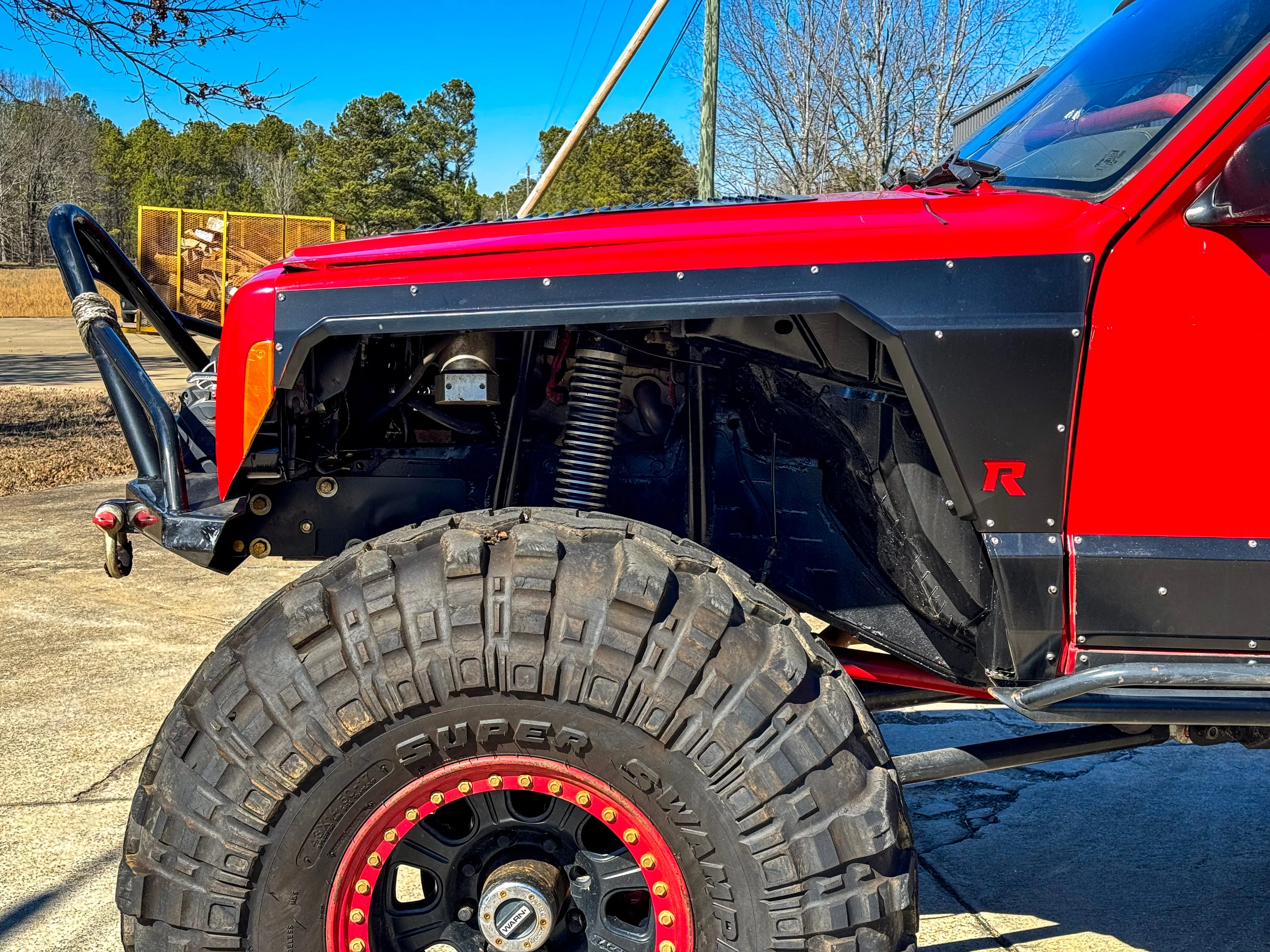 Rusty's XJ Front Crawler High Clearance Steel Fender Flares- XJ - Image 4