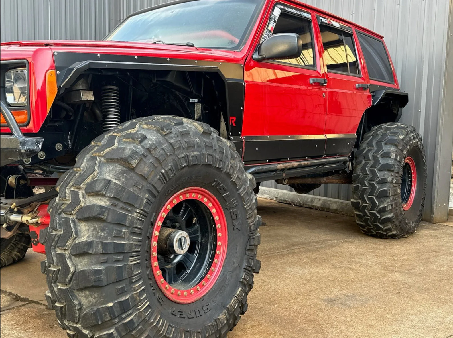 Rusty's XJ Front Crawler High Clearance Steel Fender Flares- XJ - Image 5