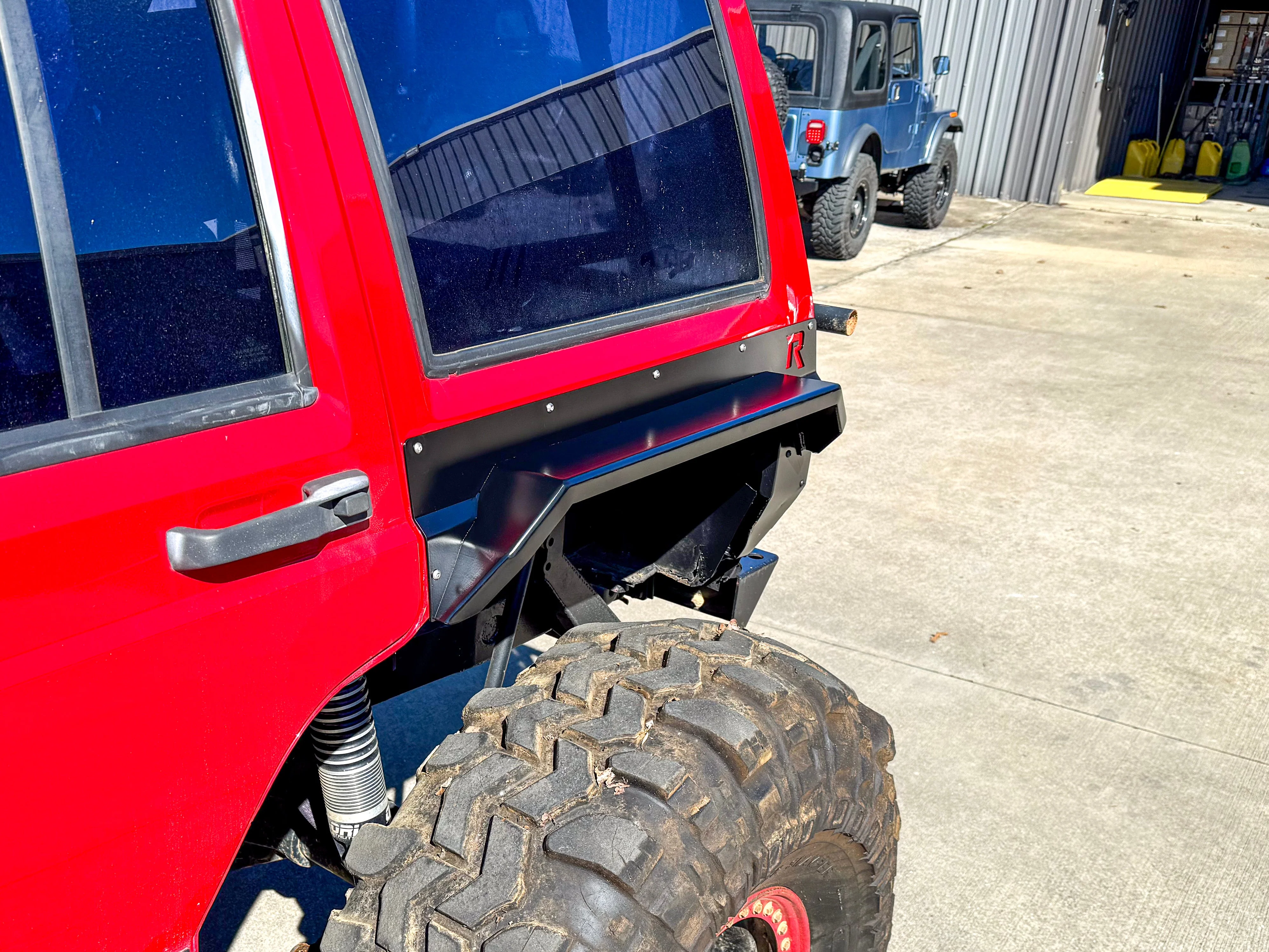 Rusty's XJ Rear Crawler High Clearance Steel Fender Flares - XJ 4-Door - Image 3