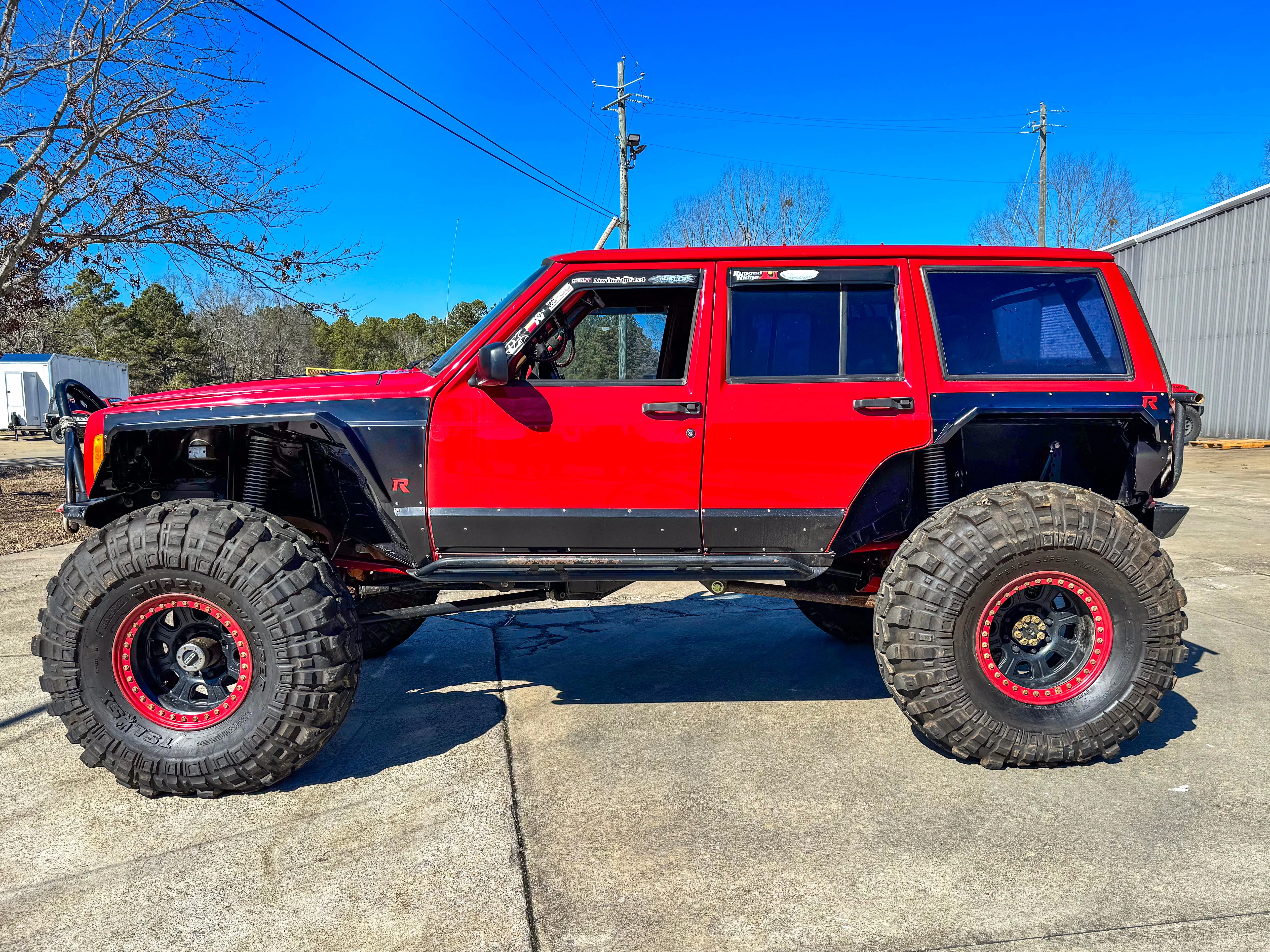 Rusty's XJ Rear Crawler High Clearance Steel Fender Flares - XJ 4-Door - Image 4