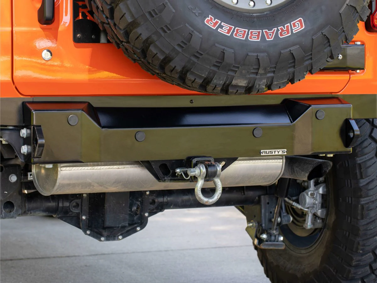 Rusty's Xtreme Trail Stubby Rear Bumper - JL Wrangler - Image 4