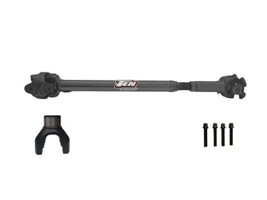 TEN Factory JT Gladiator Front Driveshaft Kit - 1350 U-Joint Driveshaft