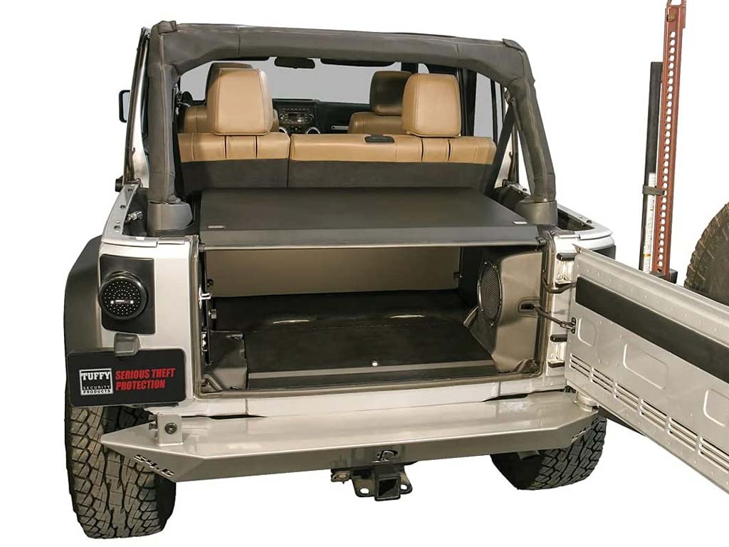 Tuffy Deluxe Cargo Area Security Enclosure - '11-'18 JK Wrangler - Image 2