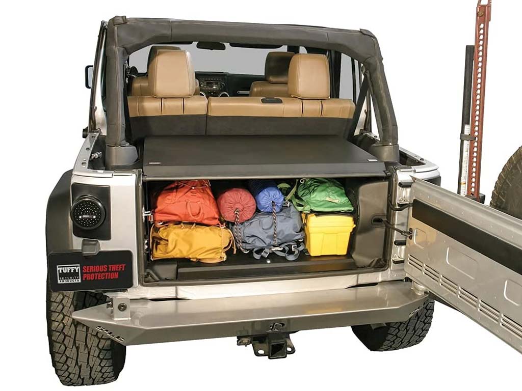 Tuffy Deluxe Cargo Area Security Enclosure - '11-'18 JK Wrangler - Image 5
