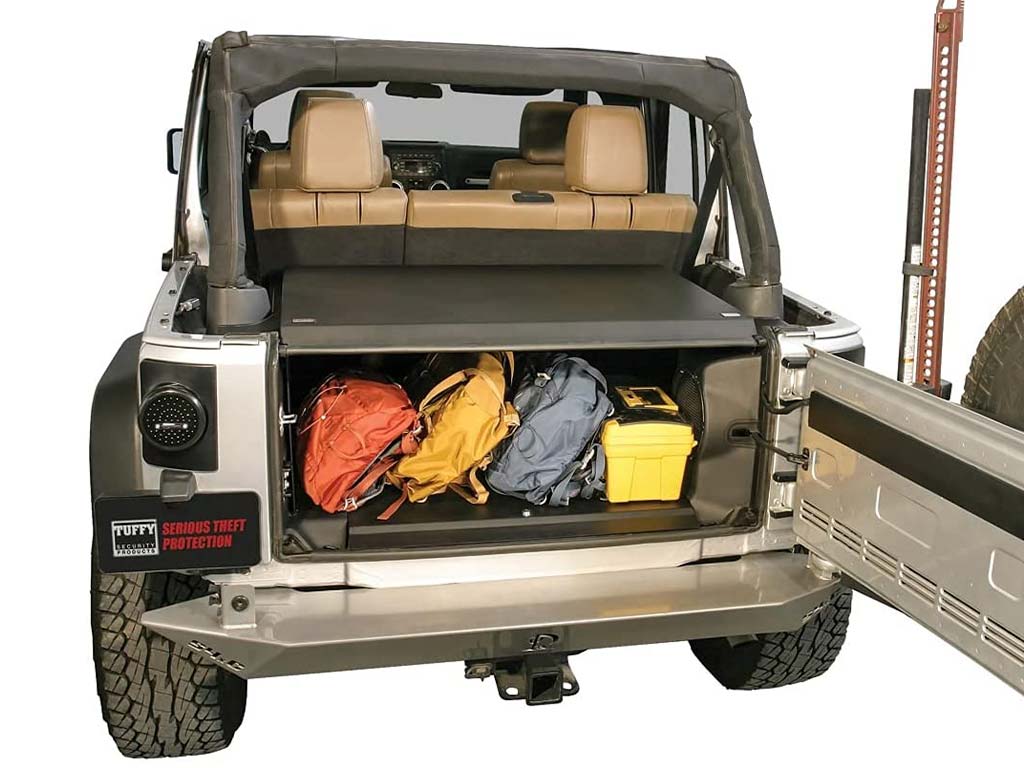Tuffy Deluxe Cargo Area Security Enclosure - '11-'18 JK Wrangler - Image 6