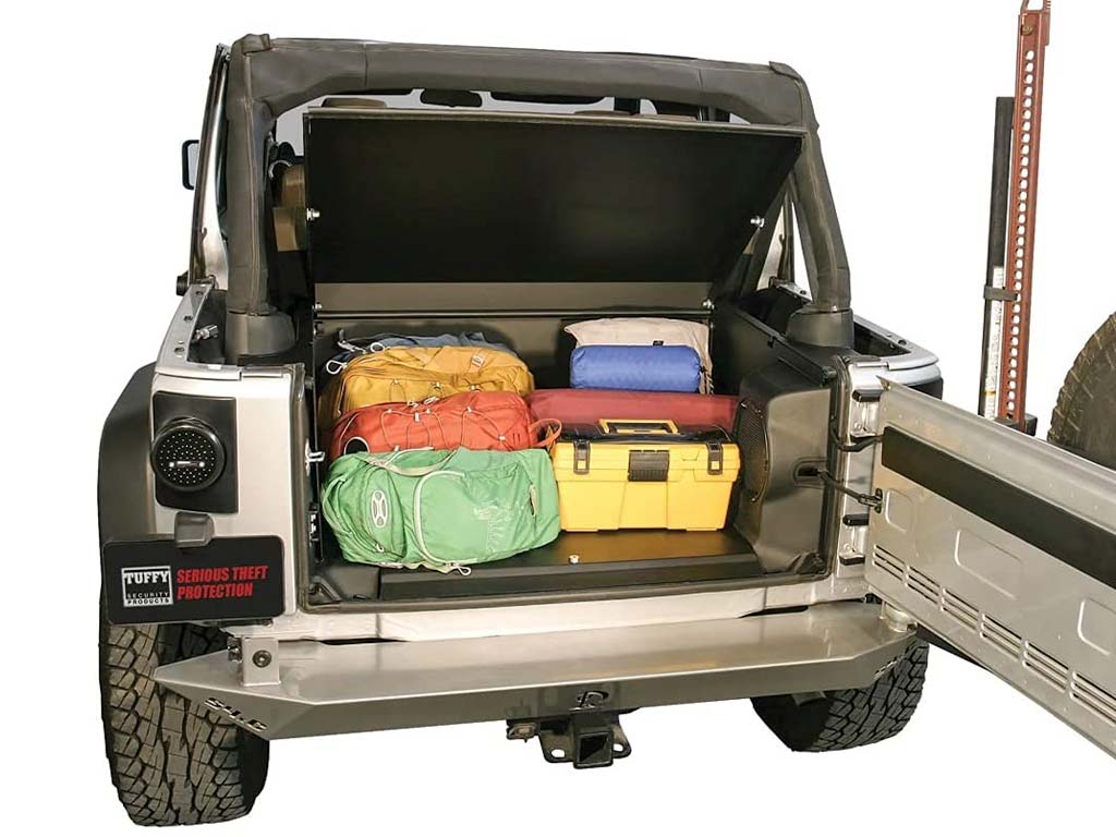 Tuffy Deluxe Cargo Area Security Enclosure - '11-'18 JK Wrangler - Image 7