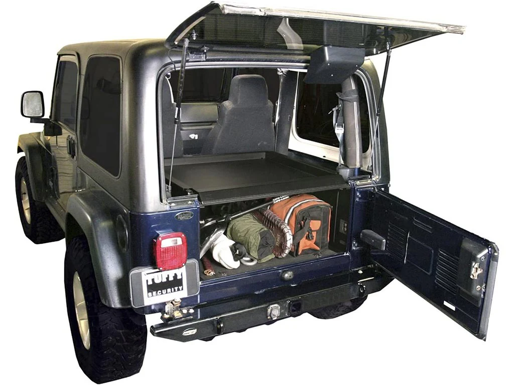 Tuffy Deluxe Cargo Area Security Enclosure - '97-'06 TJ / '87-'95 YJ Wrangler - Image 3