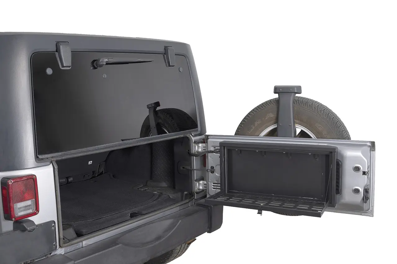 Tuffy Tailgate Security Lock Box - Molle Panel - '07-'18 JK Wrangler - Image 8