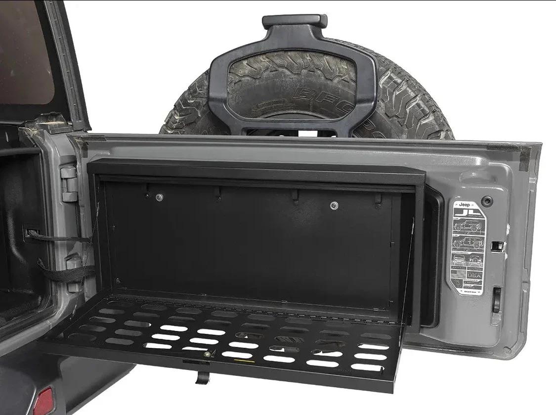 Tuffy Tailgate Security Lock Box - Molle Panel - '18-Current JL Wrangler - Image 2
