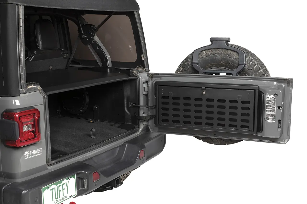 Tuffy Tailgate Security Lock Box - Molle Panel - '18-Current JL Wrangler - Image 5