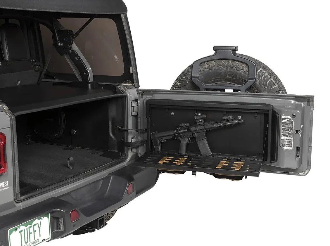 Tuffy Tailgate Security Lock Box - Molle Panel - '18-Current JL Wrangler - Image 7