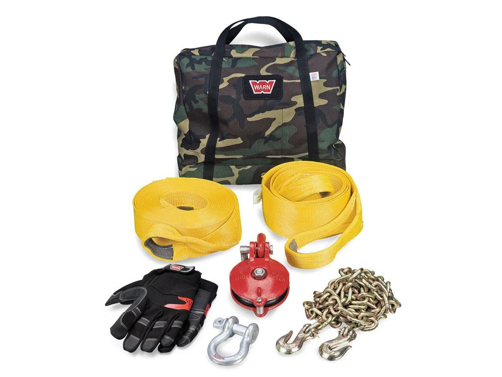 Warn Heavy Duty Camo Winching Accessory Kit - Image 2