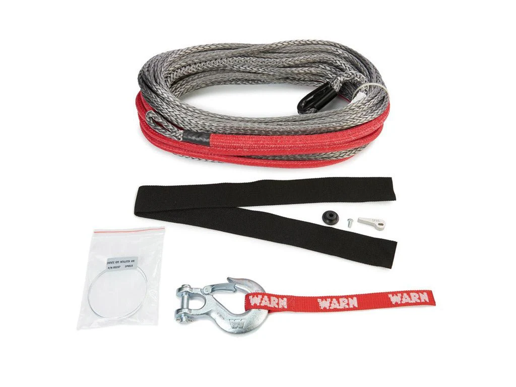 Warn Spydura Pro 3/8" Synthetic Rope Assembly with Hook - Image 2