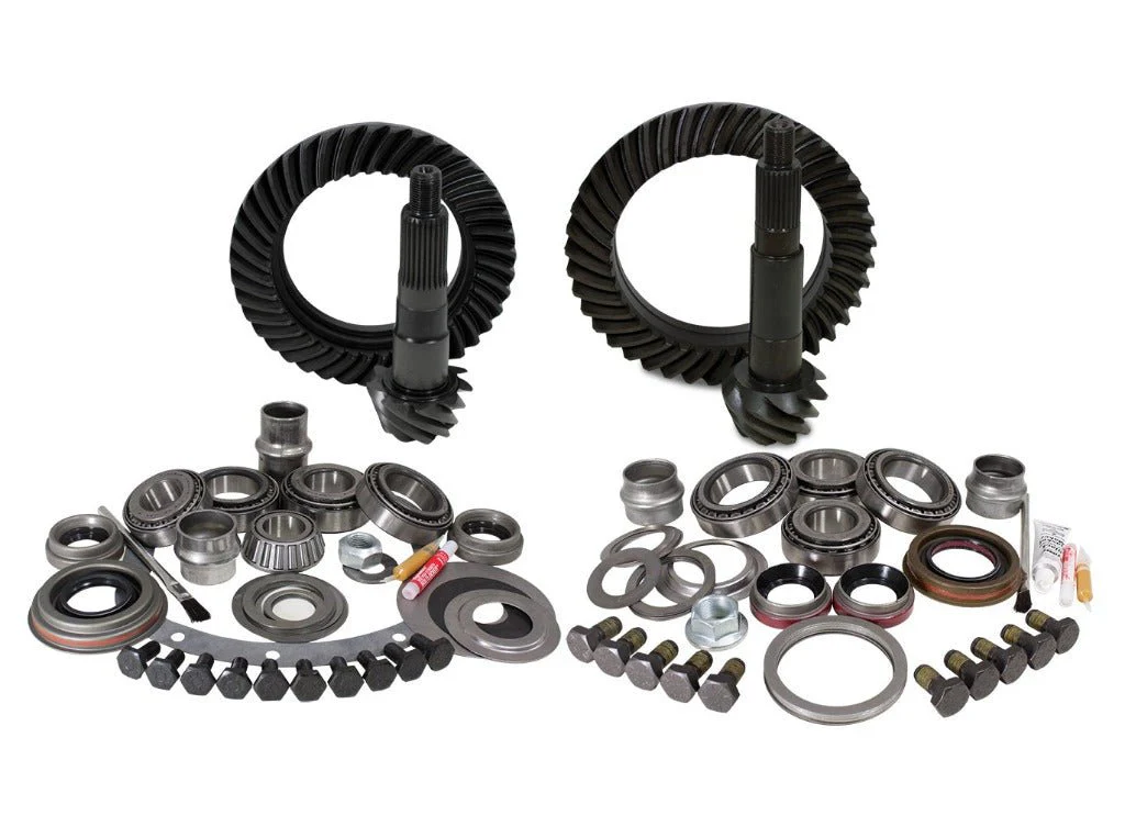Yukon Gear & Axle Complete Gear Package - 84-99 XJ / 87-95 YJ (D30 REV Front / D35 Rear)